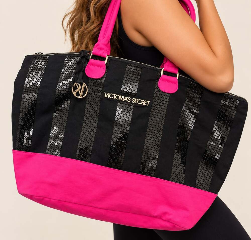 Vintage Victoria's Secret Sequin Duffel